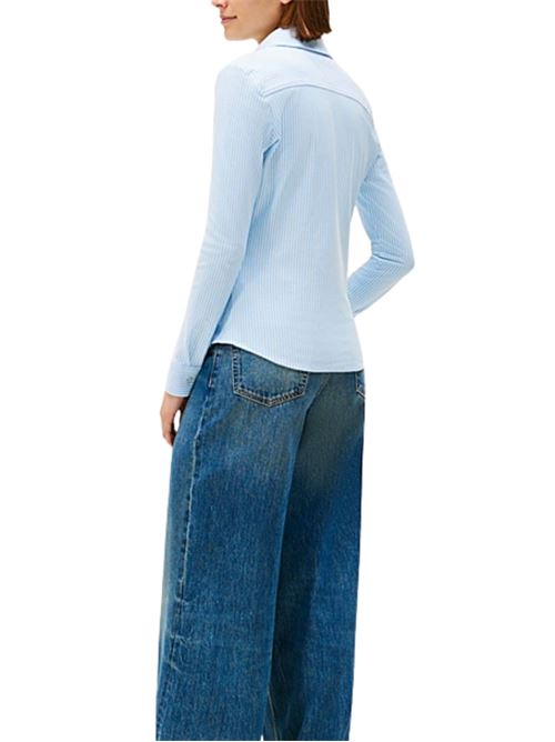 Camicia slim in piquet Tommy Hilfiger | WW0WW435280X6